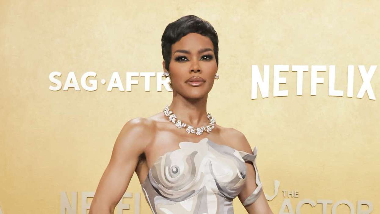 Teyana Taylor Stuns in Thom Browne at SAG Awards