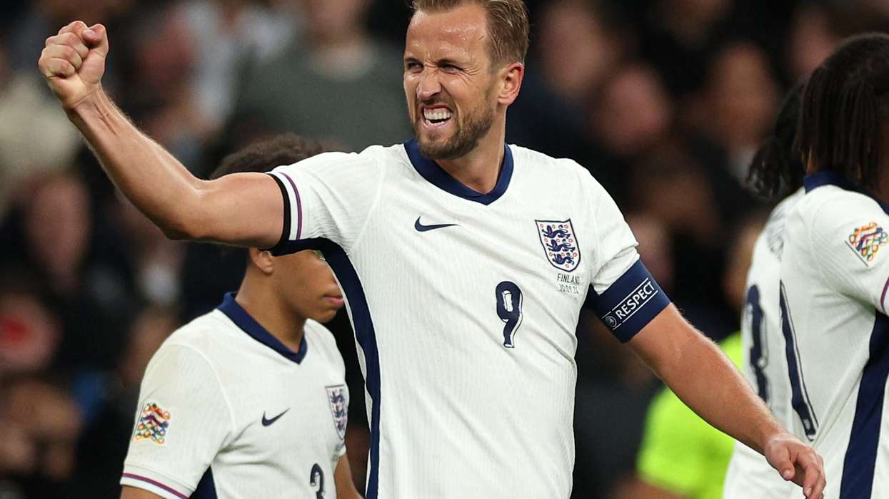 The 31-year-old joins an elite group of just 10 players to have reached 100 caps for England, alongside notable figures like David Beckham and Bobby Moore. (Photo: Getty Images)