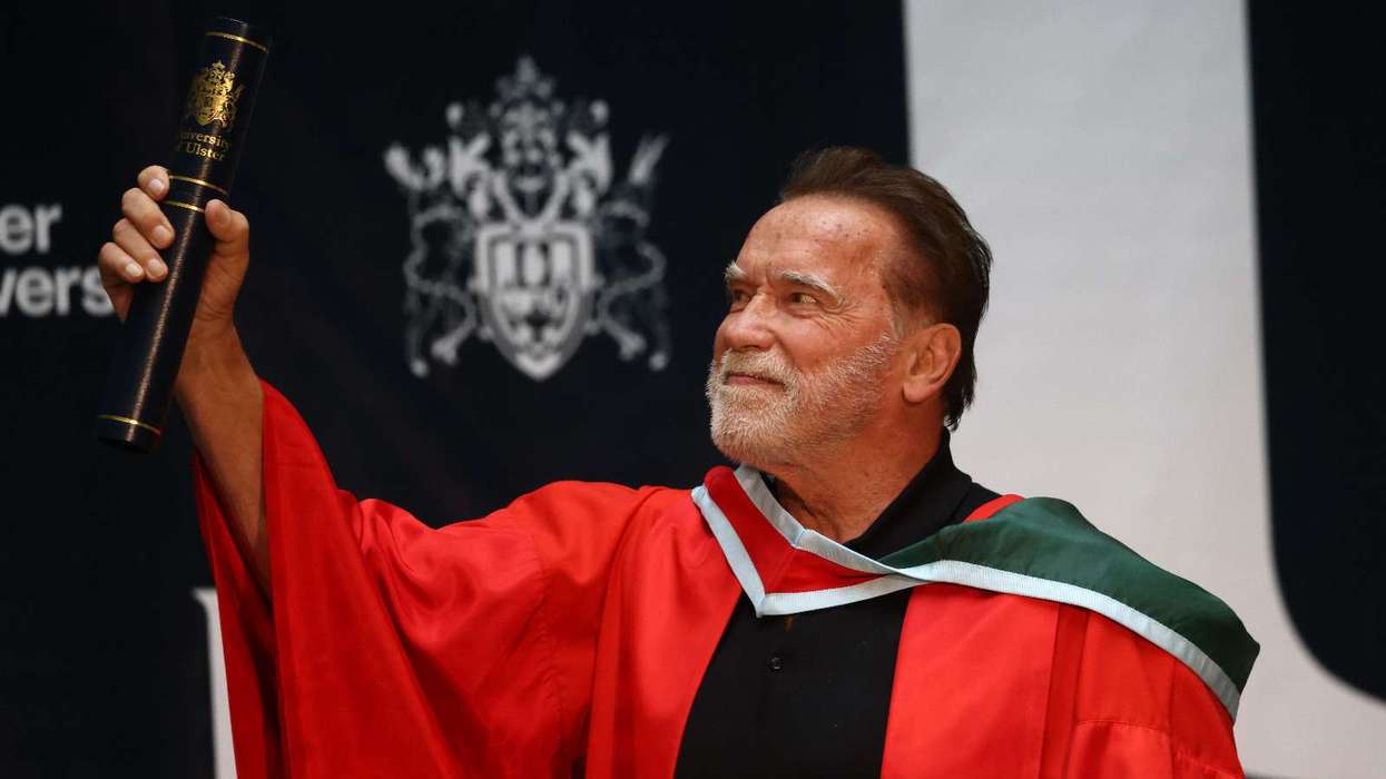 Arnold Schwarzenegger returns to Belfast for honorary degree nearly 60 years after first visit