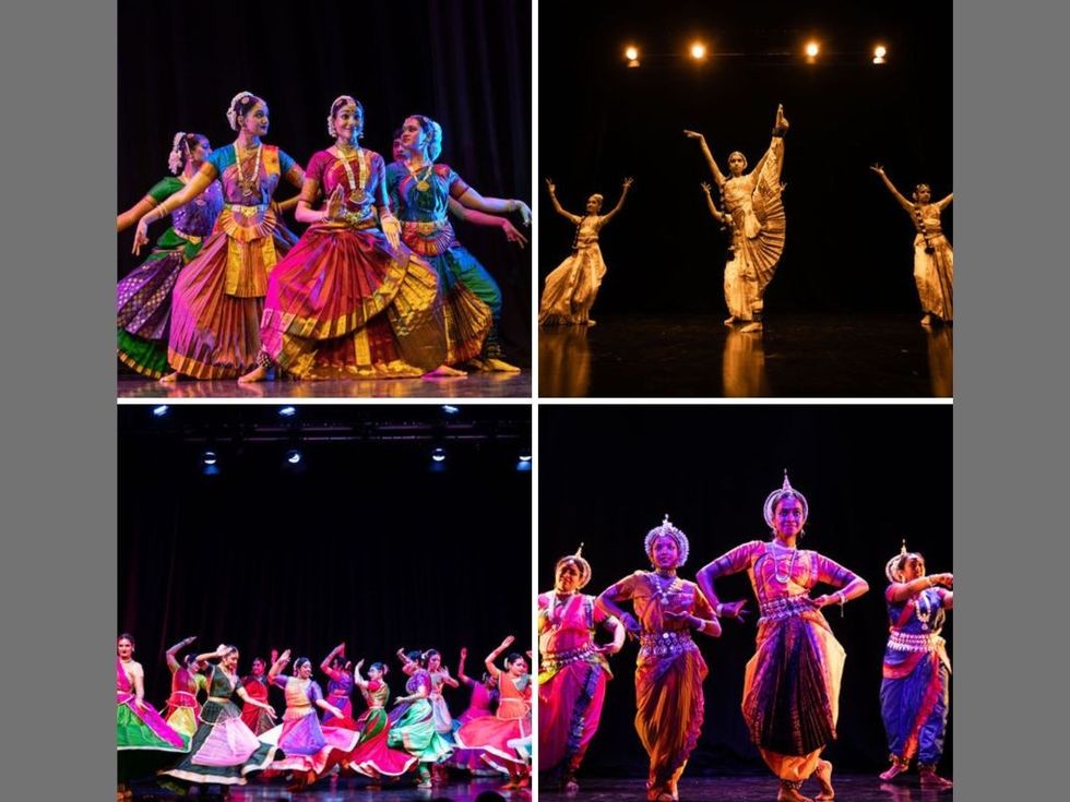 The Bhavan students present dance performances at the organisation's founder's day event in the last weekend of January 2023.