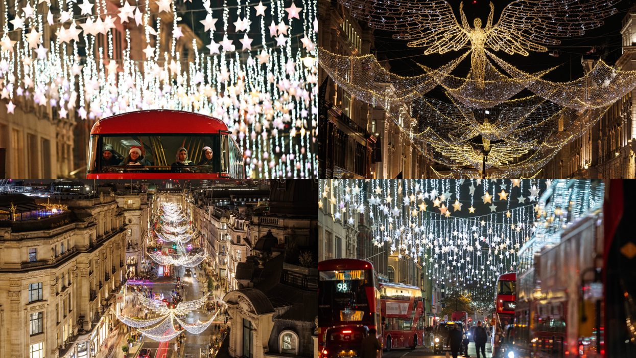 A walking guide to central London’s Christmas lights