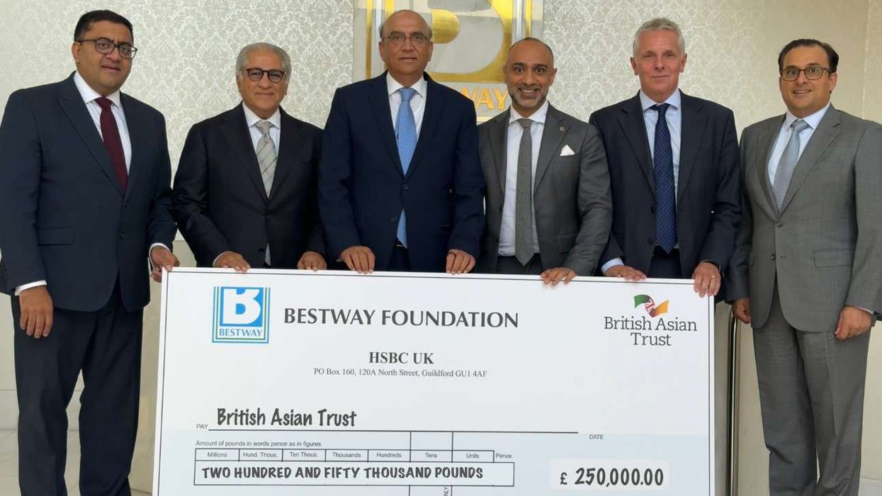 Bestway gives £250,000 to British Asian Trust