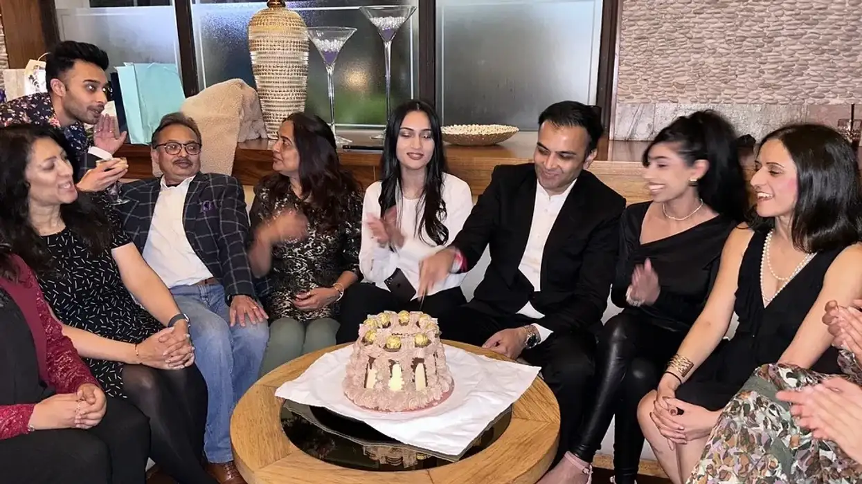 The evening featured tributes to Chhatralia, known for his contributions to law and Hinduism.