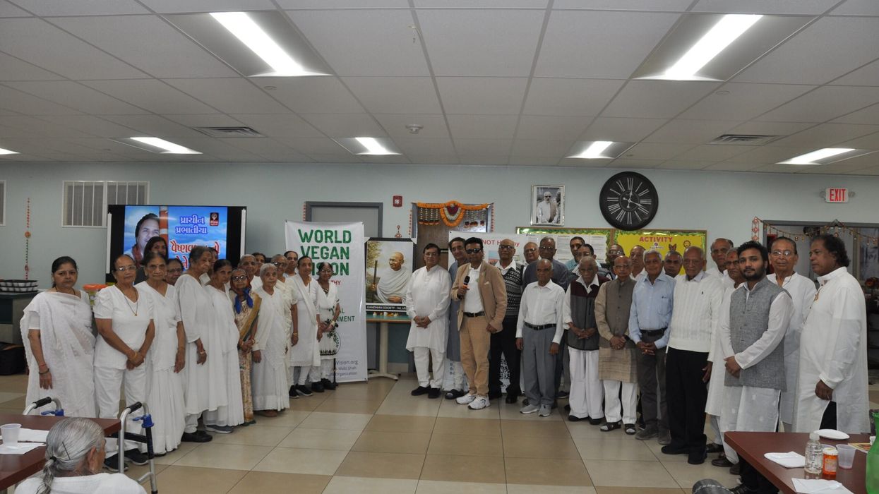 The event, held at the Golden Era Health Care Center, featured lectures, cultural performances, and spiritual bhajan sessions.