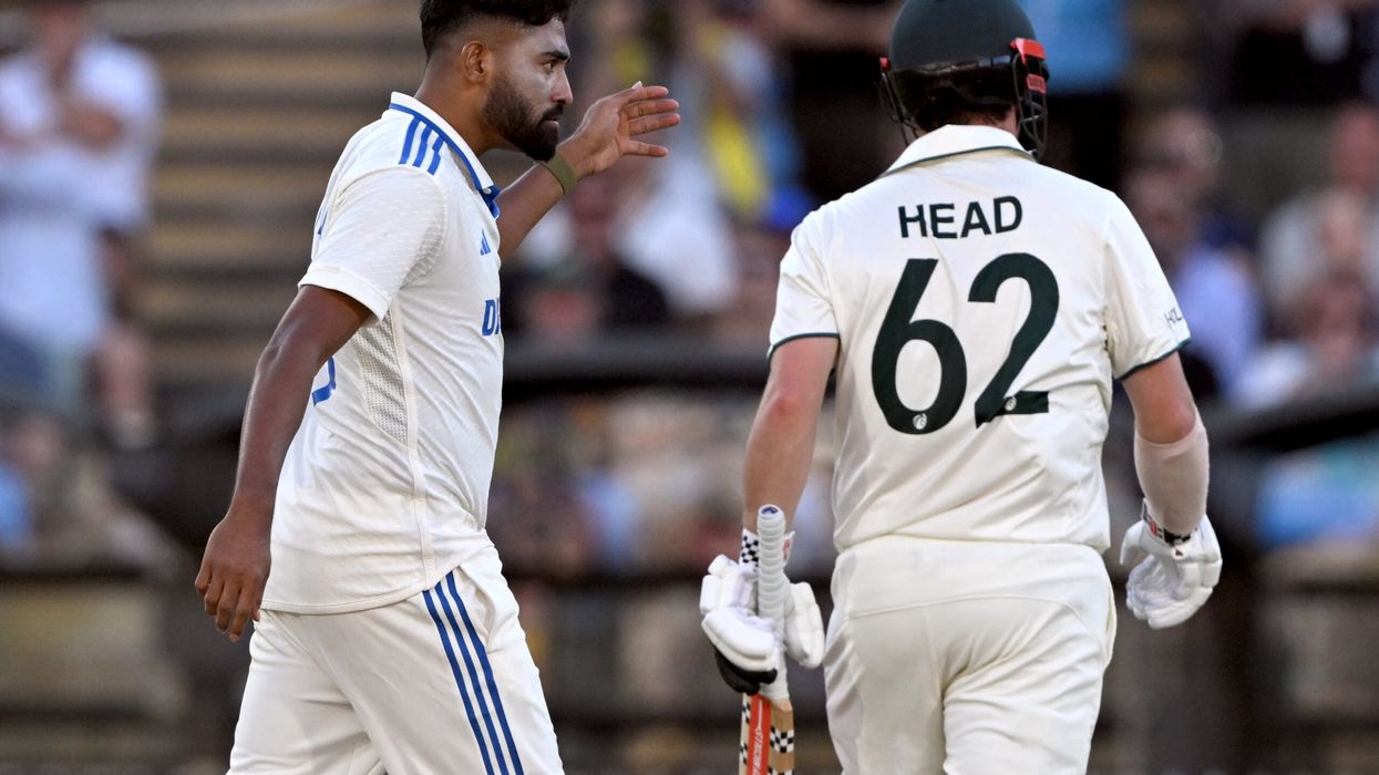 The exchange occurred after Siraj dismissed Head and pointed toward the Australia dressing room. (Photo: Getty Images)