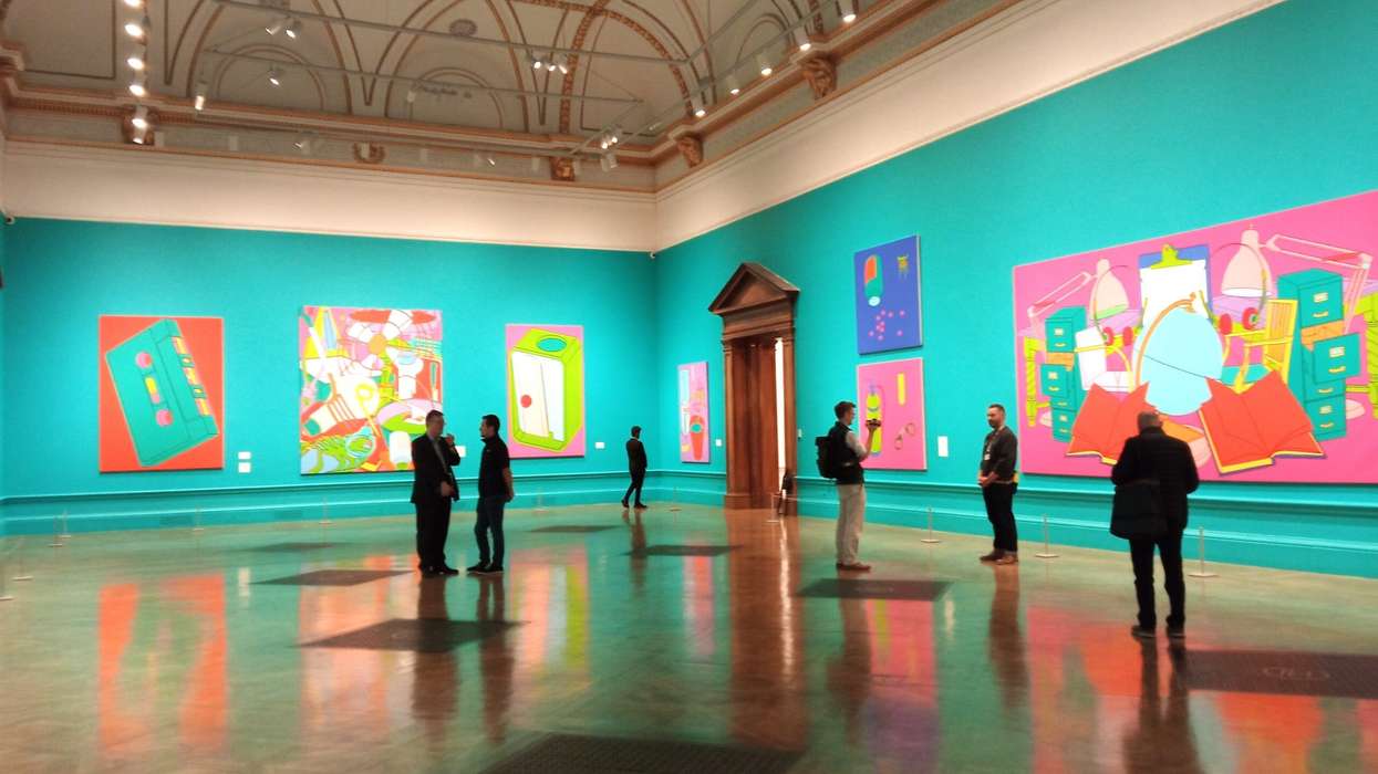 Michael Craig-Martin’s largest UK retrospective at Royal Academy offer mesmerising art