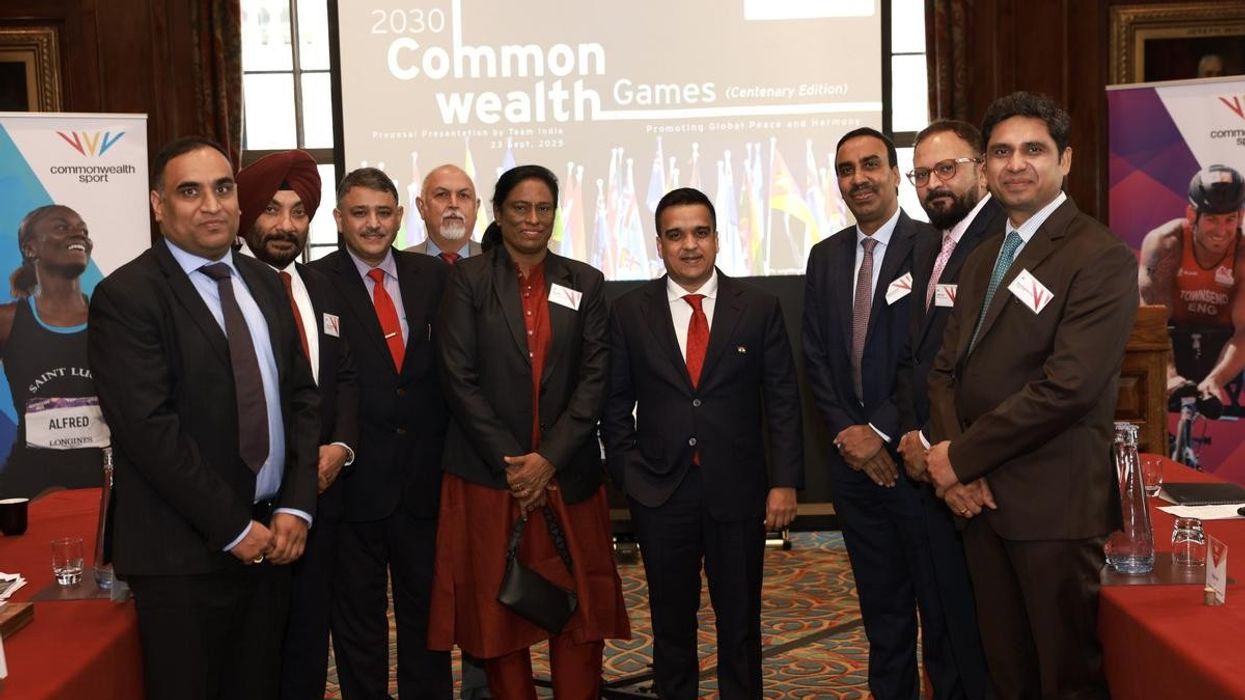 The Indian delegation in London