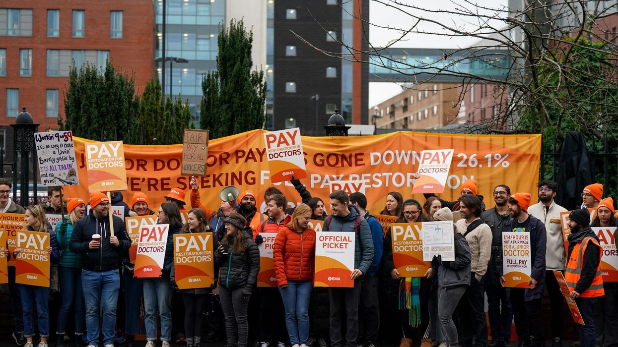 The strikes caused over 1.5 million appointments to be cancelled, delaying treatments for many patients. (Photo: Getty Images)