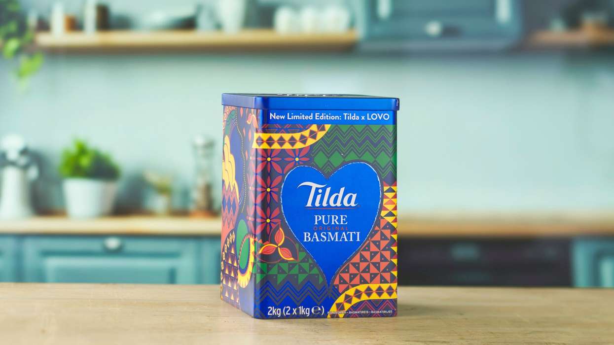 Tilda launches limited-edition tin in partnership with Lovo