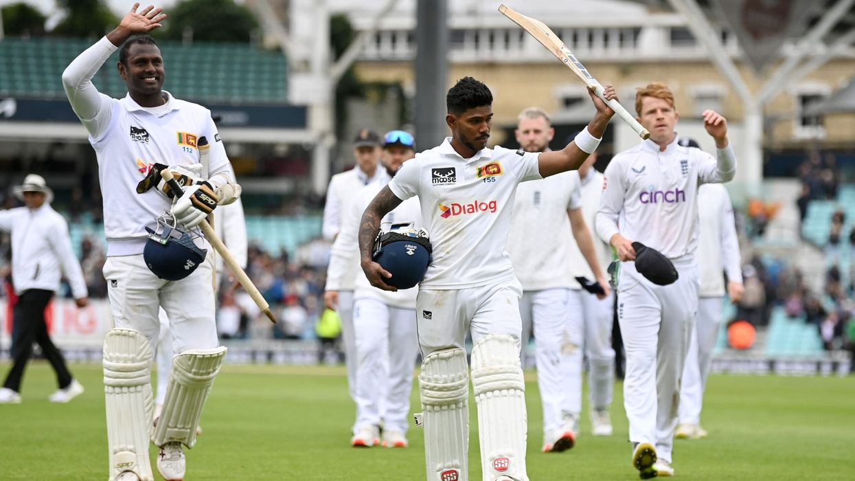 This victory marked Sri Lanka's fourth Test win in England and their first since their success at Headingley in 2014. (Photo: Getty Images)