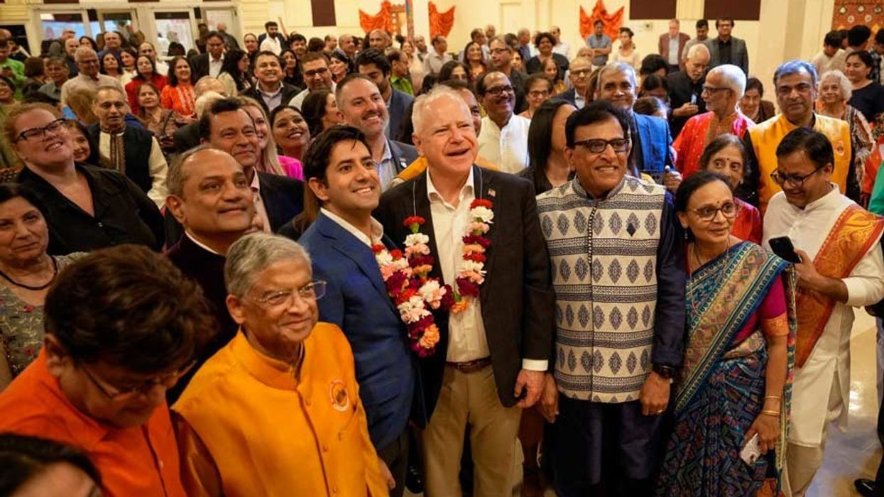 VP hopeful Tim Walz joins Diwali celebration in US