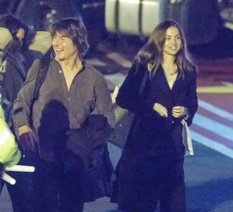 Tom Cruise and Ana de Armas