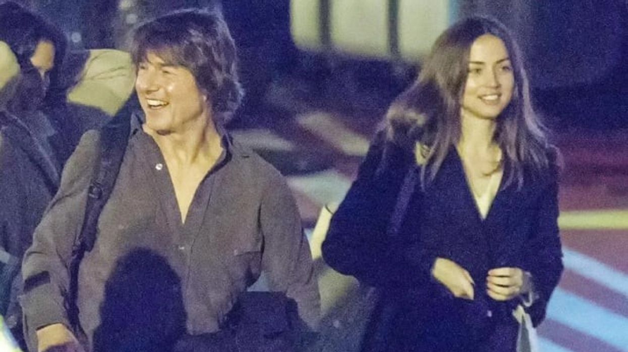 Tom Cruise and Ana de Armas