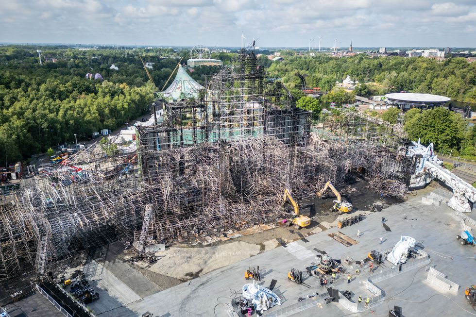 Tomorrowland stage destroyed in massive fire