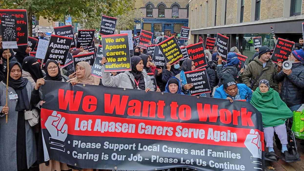 Tower Hamlets care workers