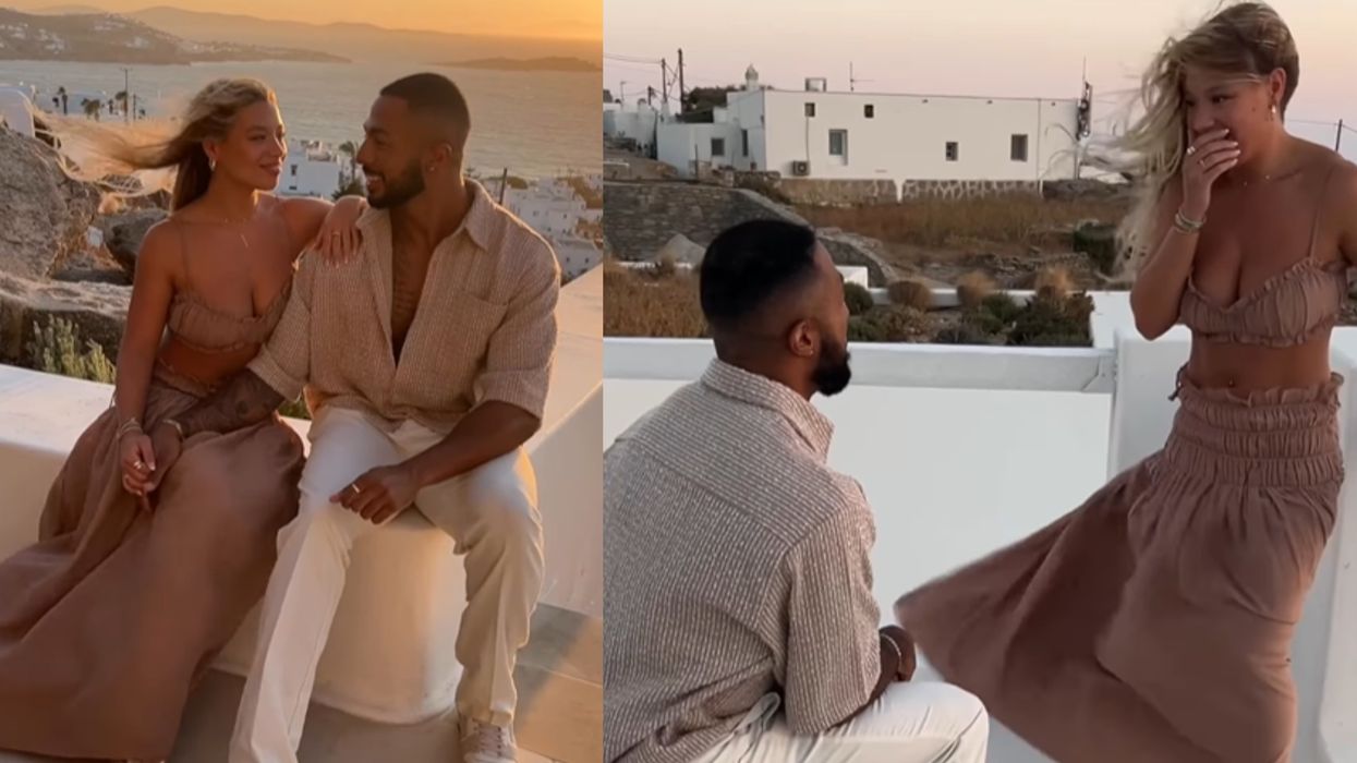 Tyler West and Molly Rainford