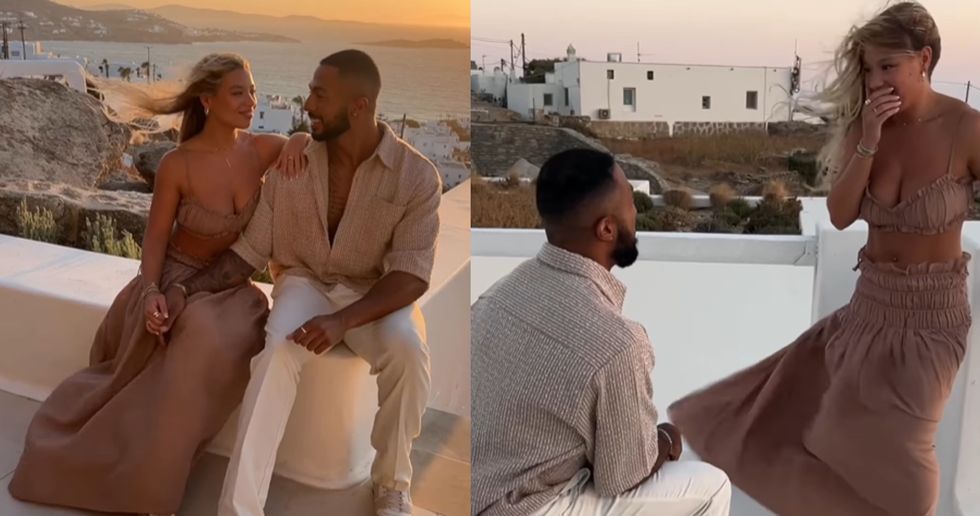 Tyler West and Molly Rainford