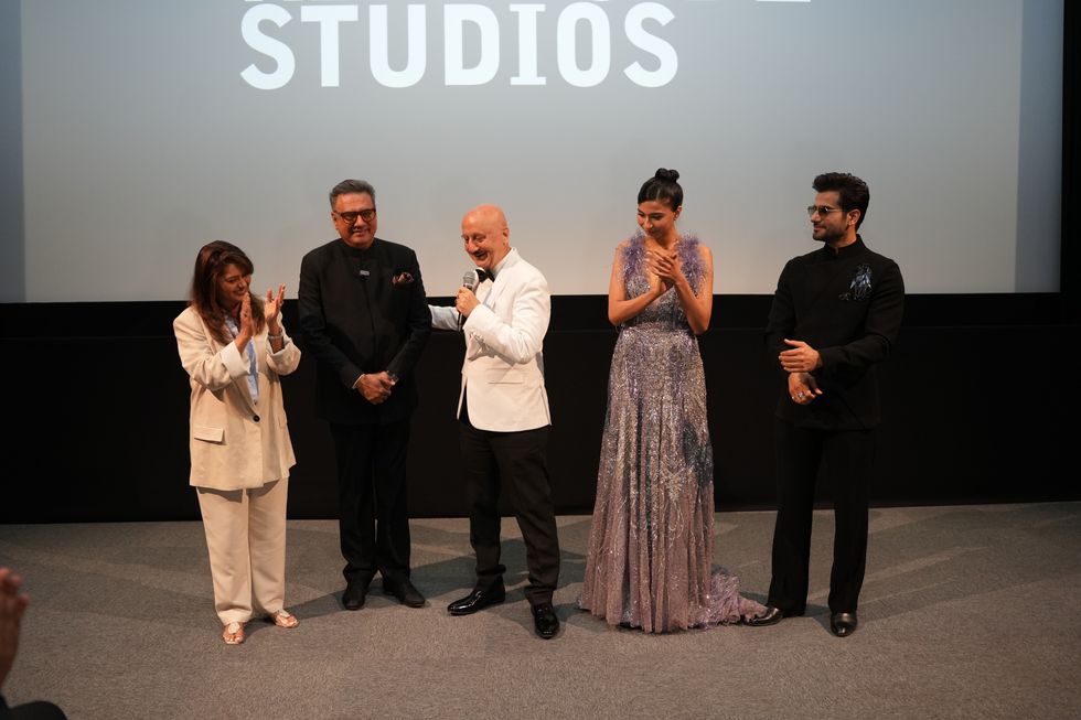 \u2018Tanvi The Great\u2019 London Premiere Shines with Kher, Irani & Dutt
