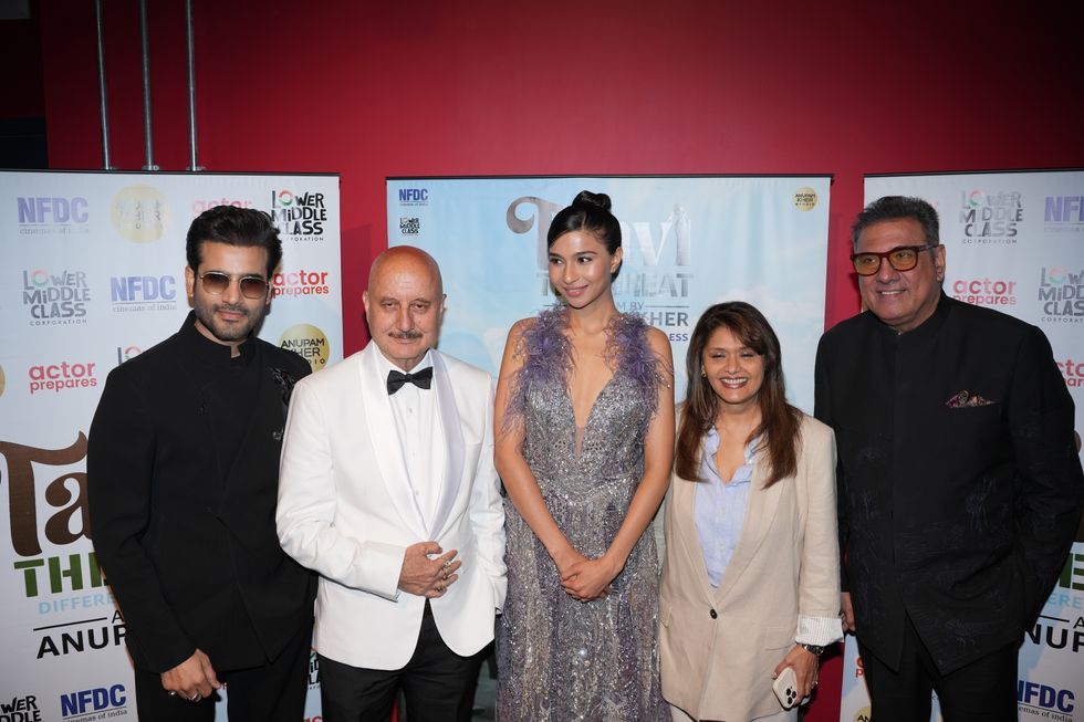 \u2018Tanvi The Great\u2019 London Premiere Shines with Kher, Irani & Dutt