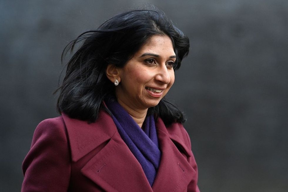UK home secretary Suella Braverman