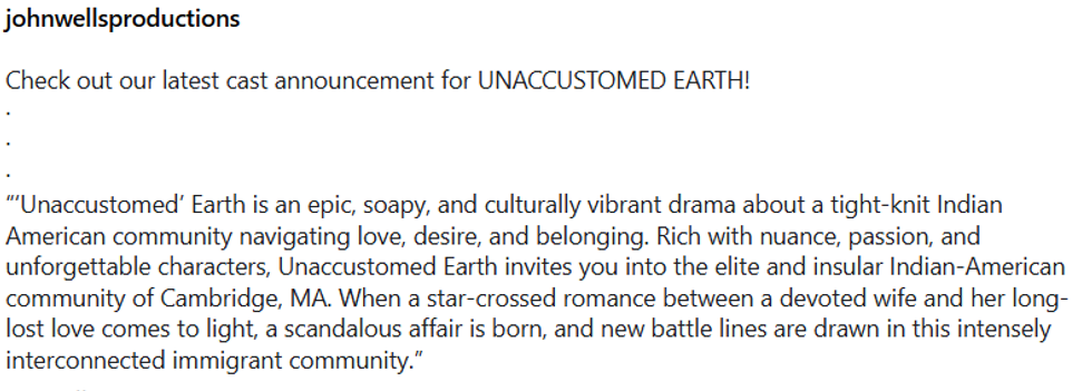 Unaccustomed Earth Netflix
