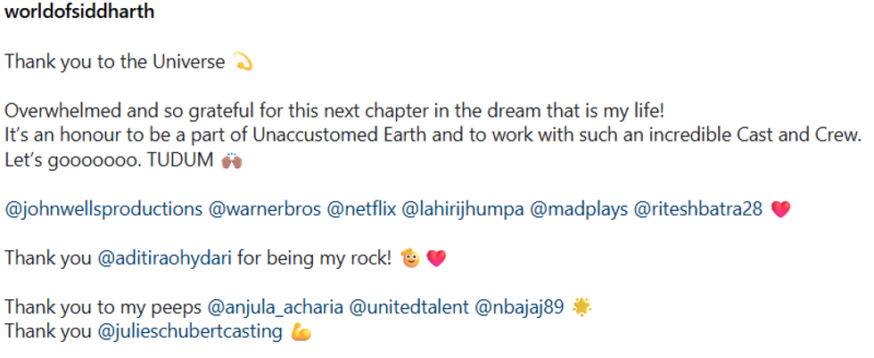 Unaccustomed Earth Netflix