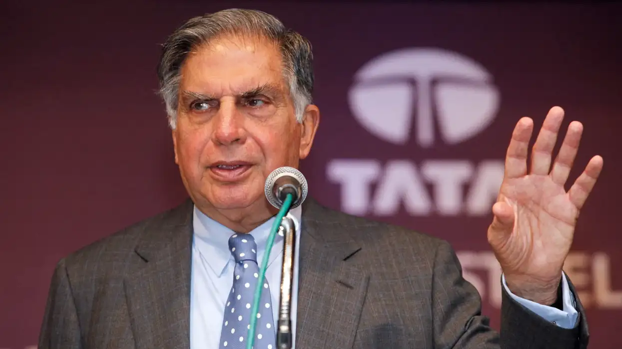 Under Tata’s leadership, the group made several key acquisitions, including British tea brand Tetley in 2000, steelmaker Corus in 2007, and British carmakers JLR in 2008. (Photo: Reuters)