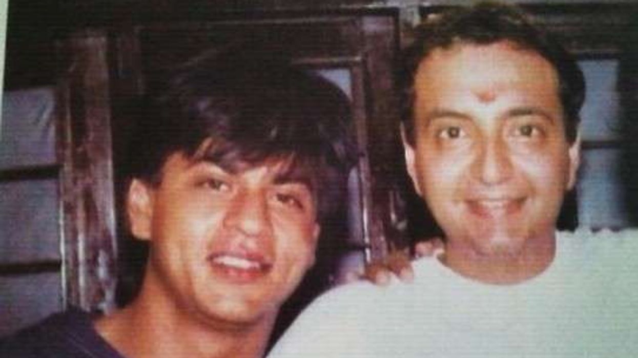 Viveck Vaswani and Shah Rukh Khan