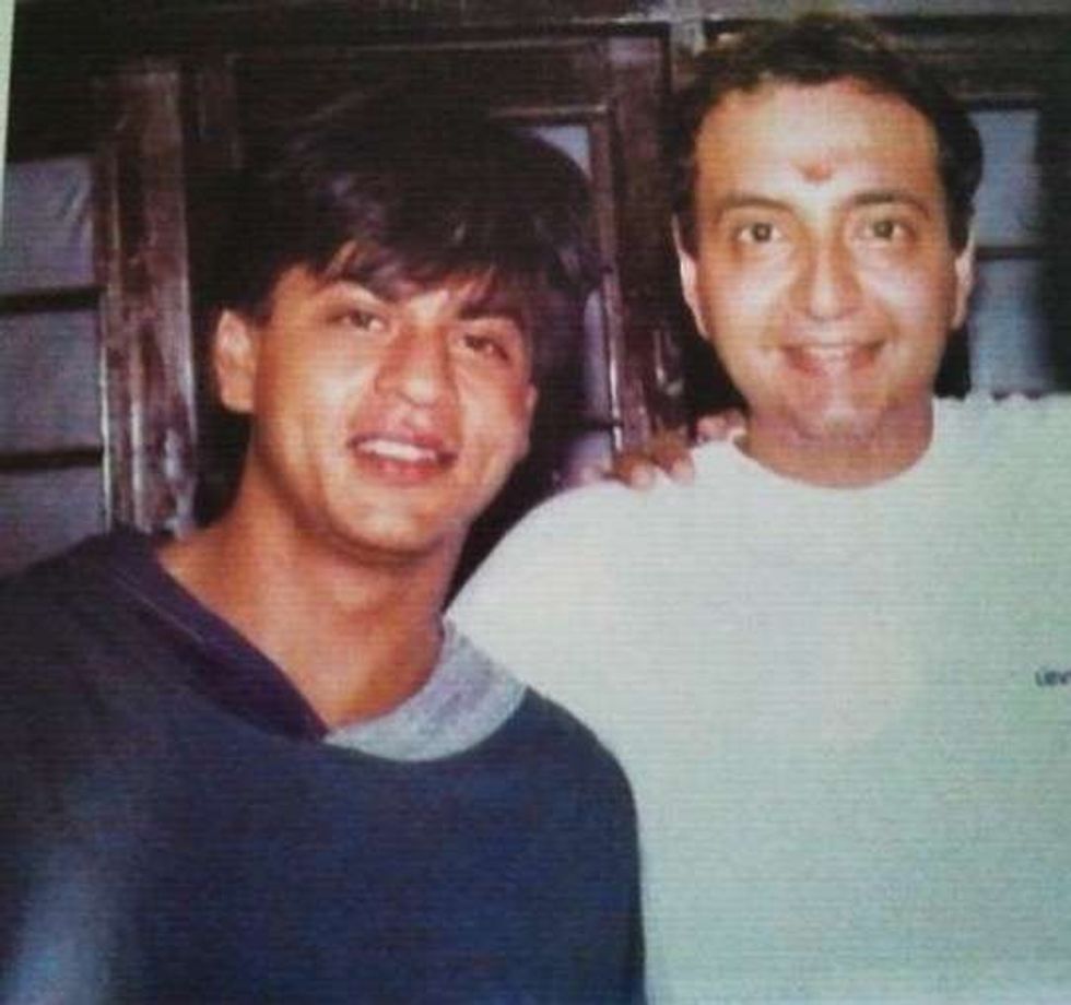 Viveck Vaswani and Shah Rukh Khan