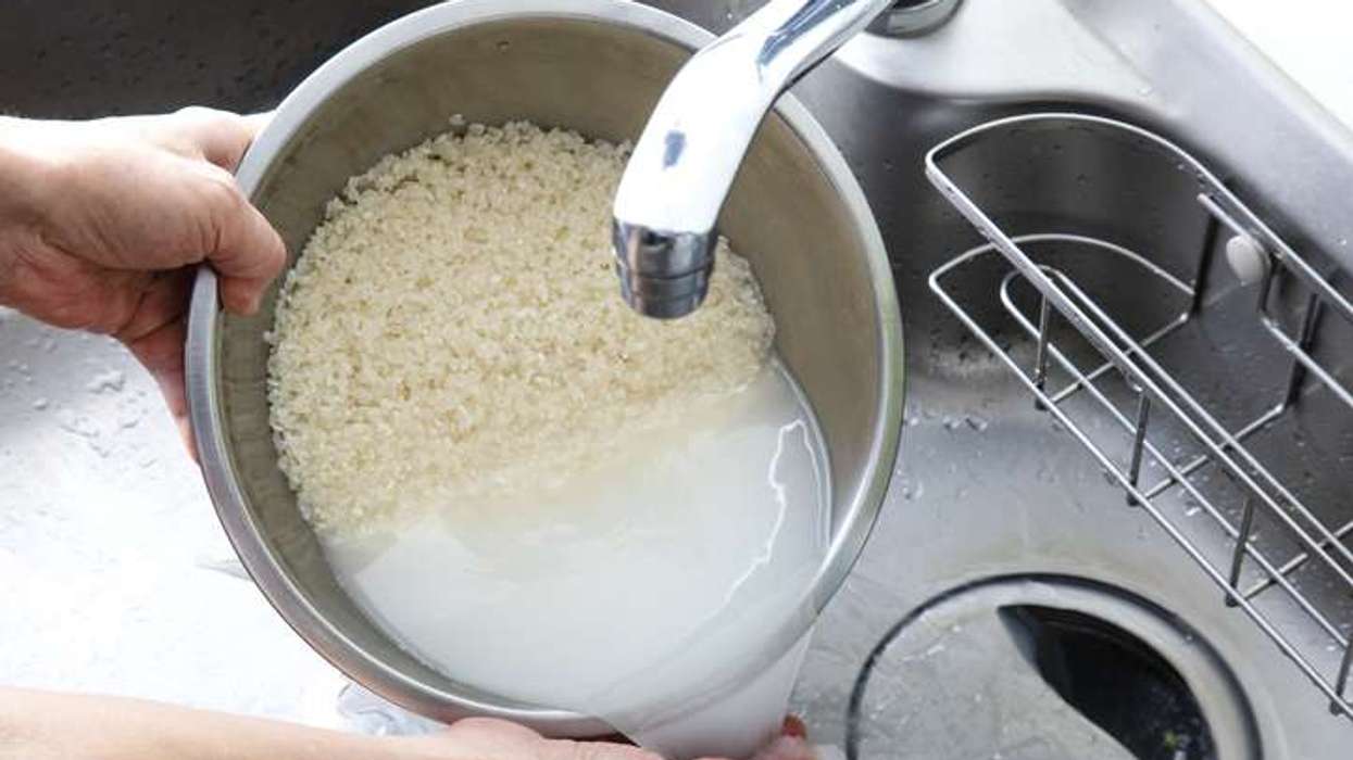 New water campaign tells Asian families to wash rice less