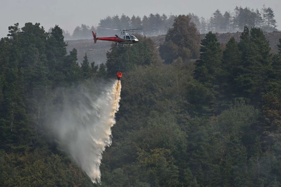UK wildfires: Farm water restrictions imposed as troops deployed
