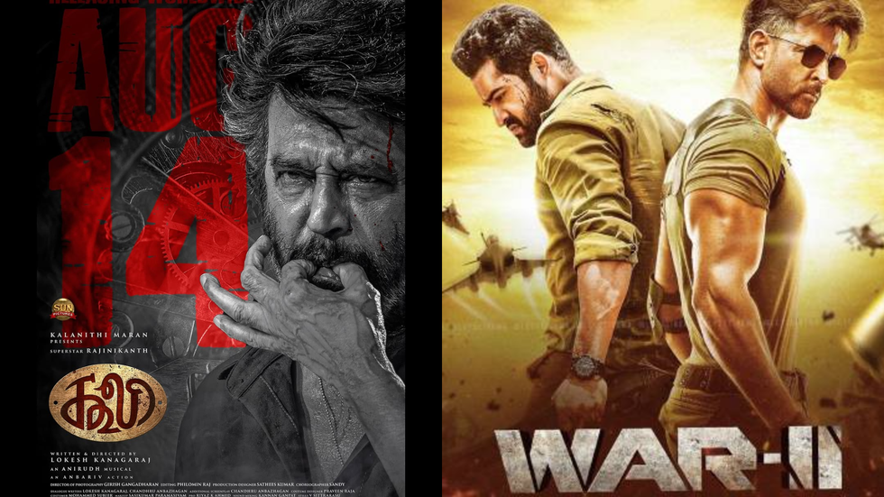 Will 'Coolie' vs 'War 2' Be the Biggest Box Office Clash of 2025?
