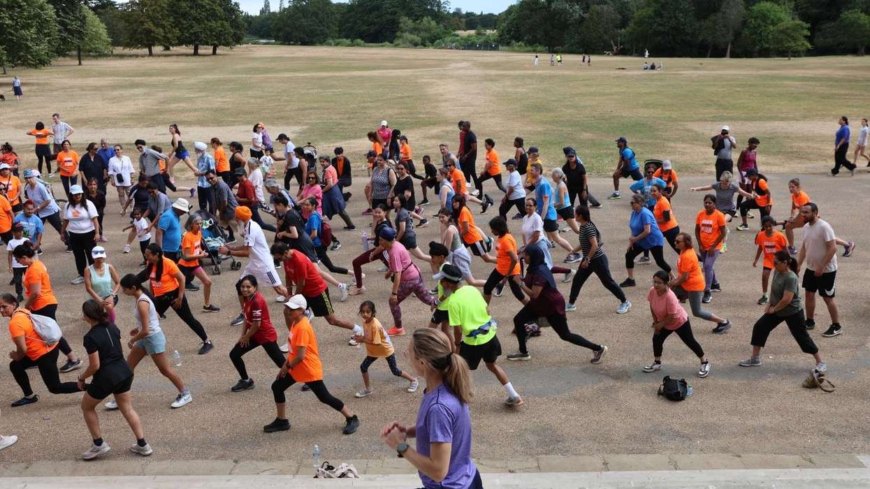 Women find their stride together