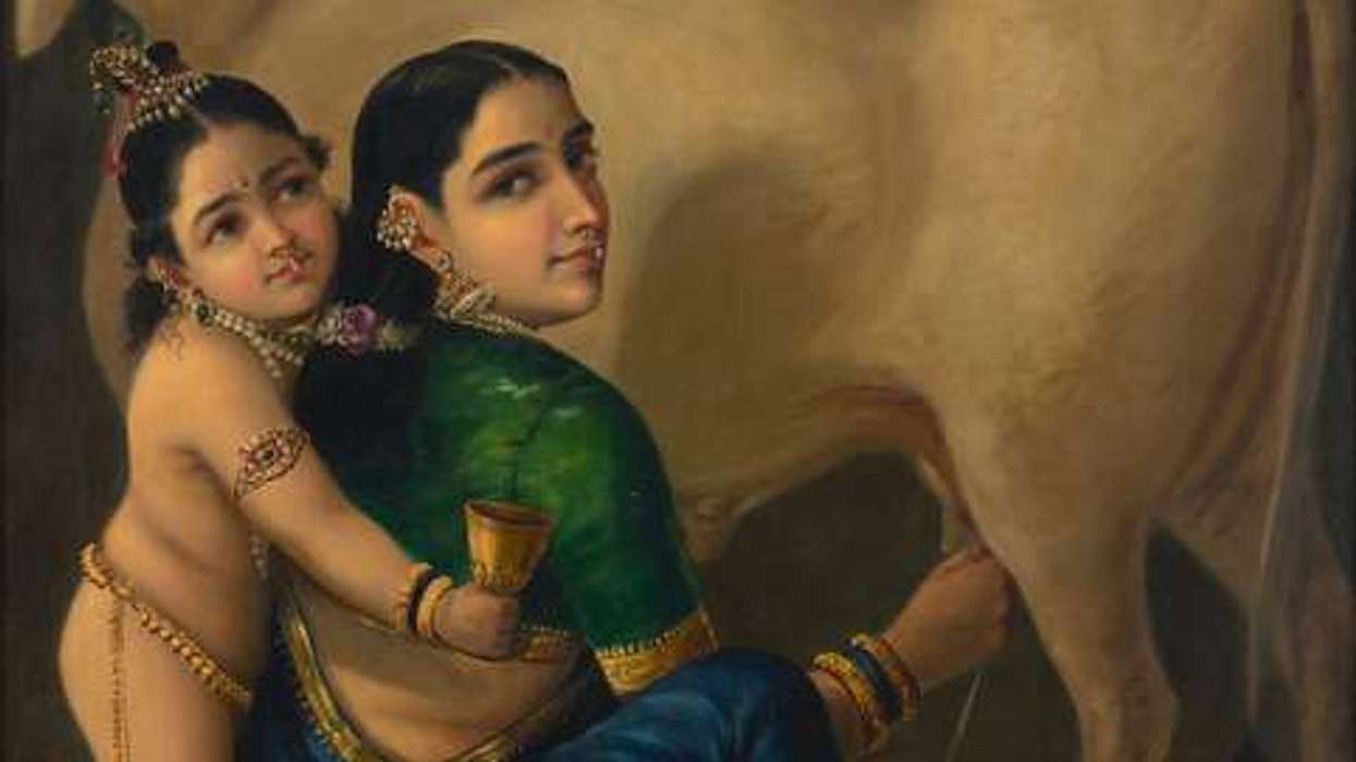 Yashoda and Krishna