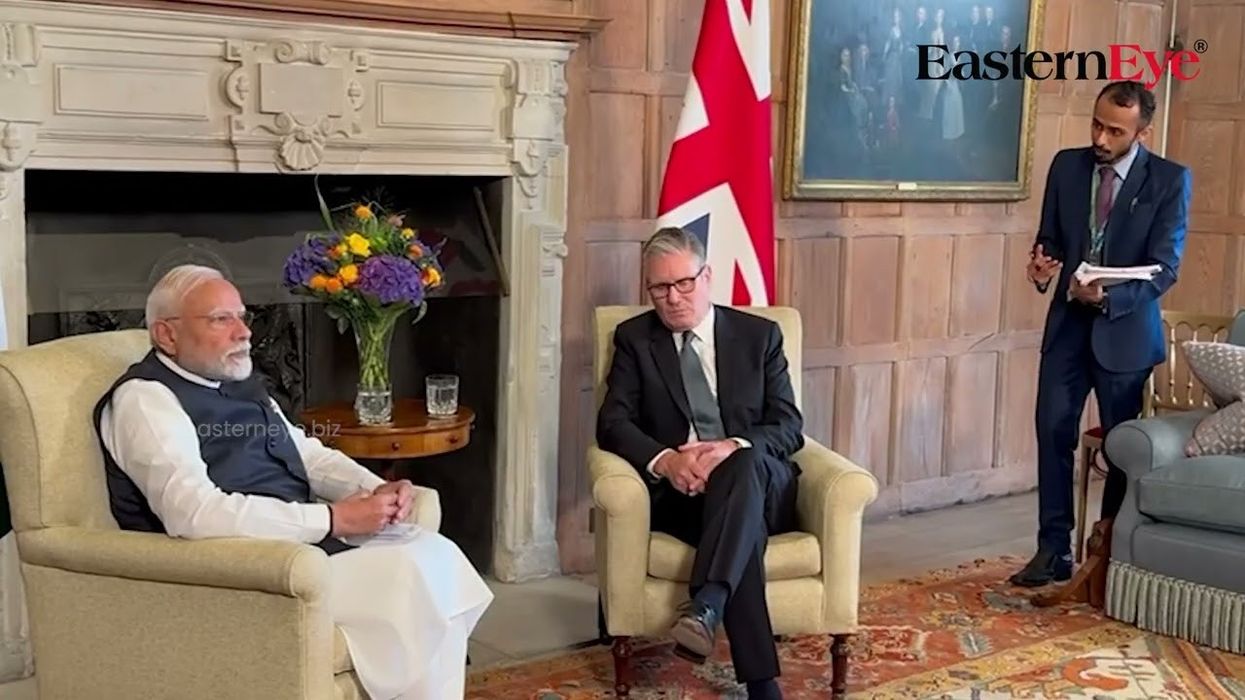 Keir Starmer meets his Indian counterpart Narendra Modi | #easterneye
