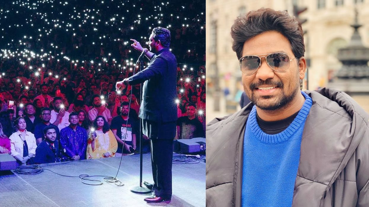 Zakir Khan at Madison Square Garden in New York