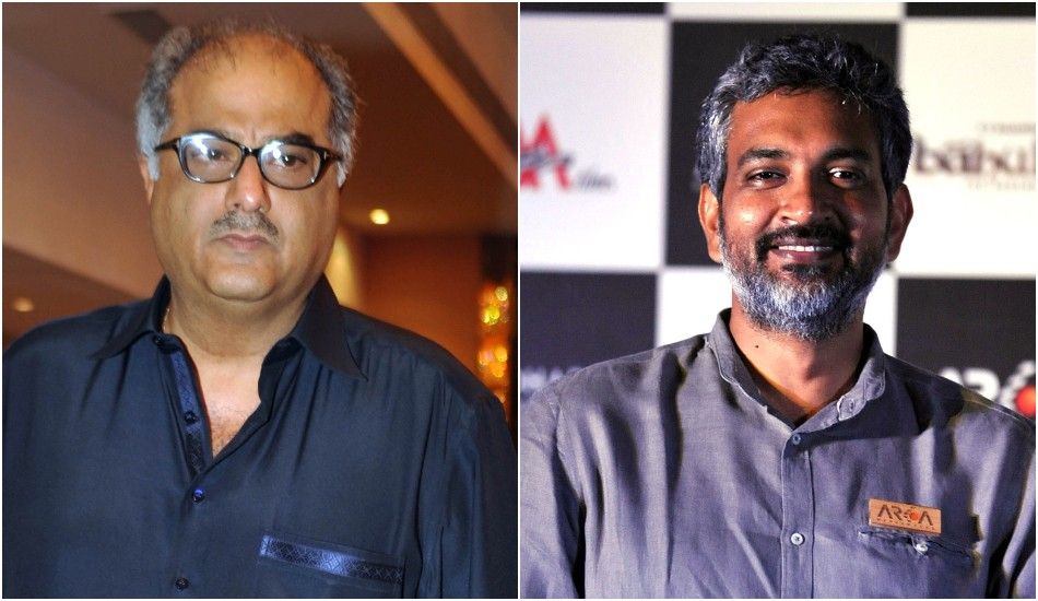 Boney Kapoor (Photo by STRDEL/AFP via Getty Images), SS Rajamouli (Photo by STR/AFP via Getty Images)
