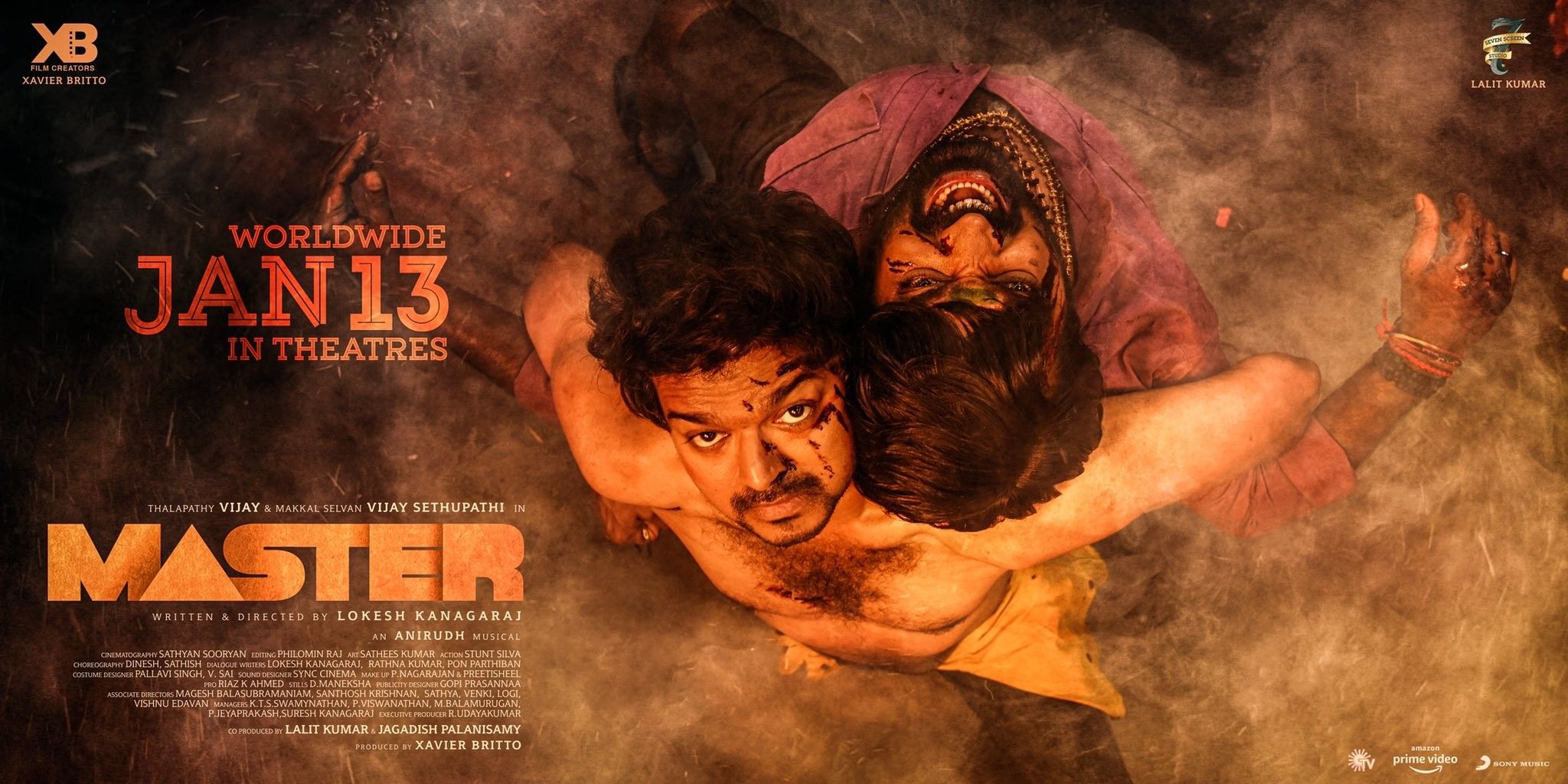 Master poster (Photo from Lokesh Kanagaraj's Twitter)