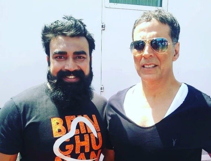 Sandeep Nahar, Akshay Kumar (Photo from Sandeep's Instagram)