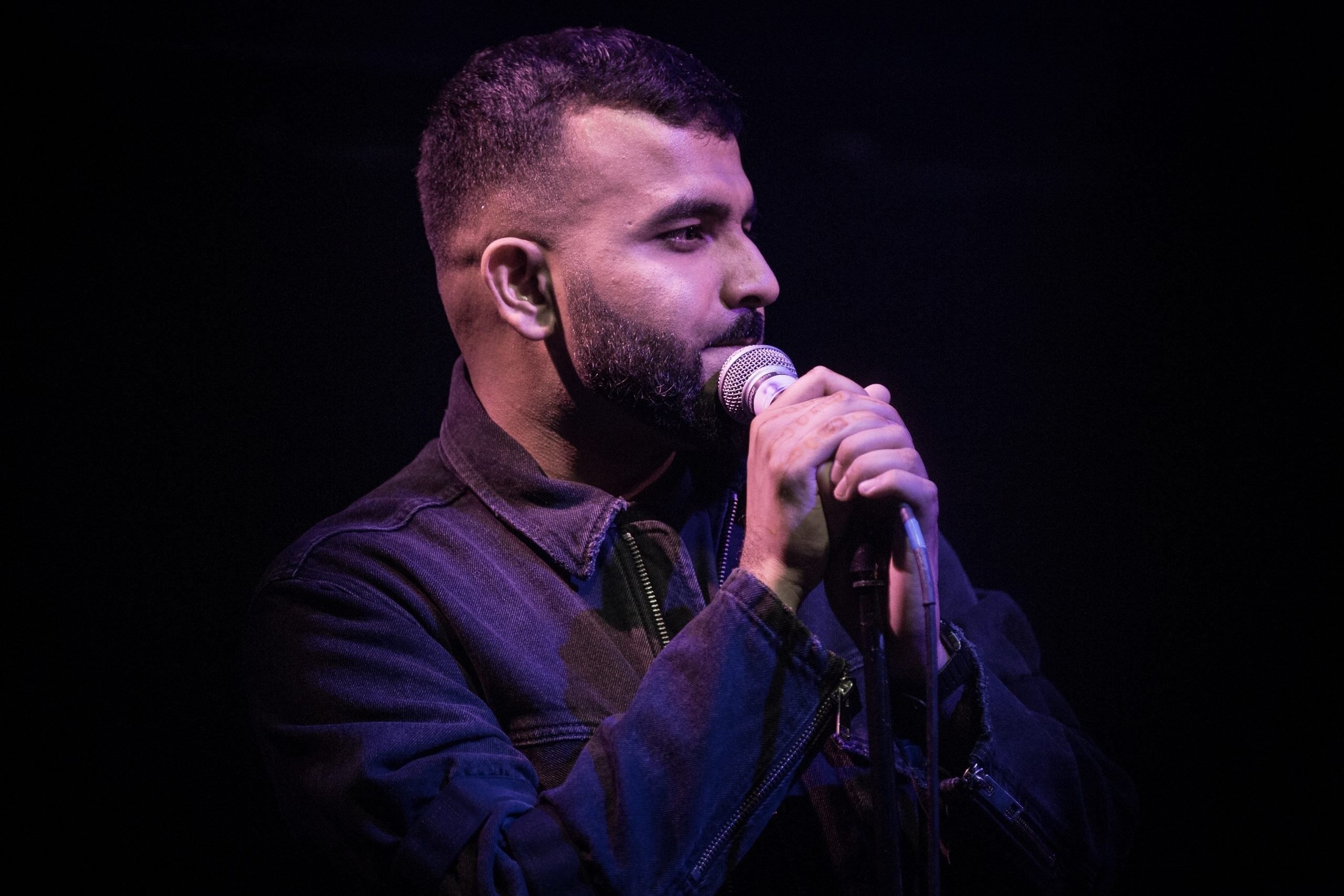 MAMMA’S BOY: Hussain Manawer