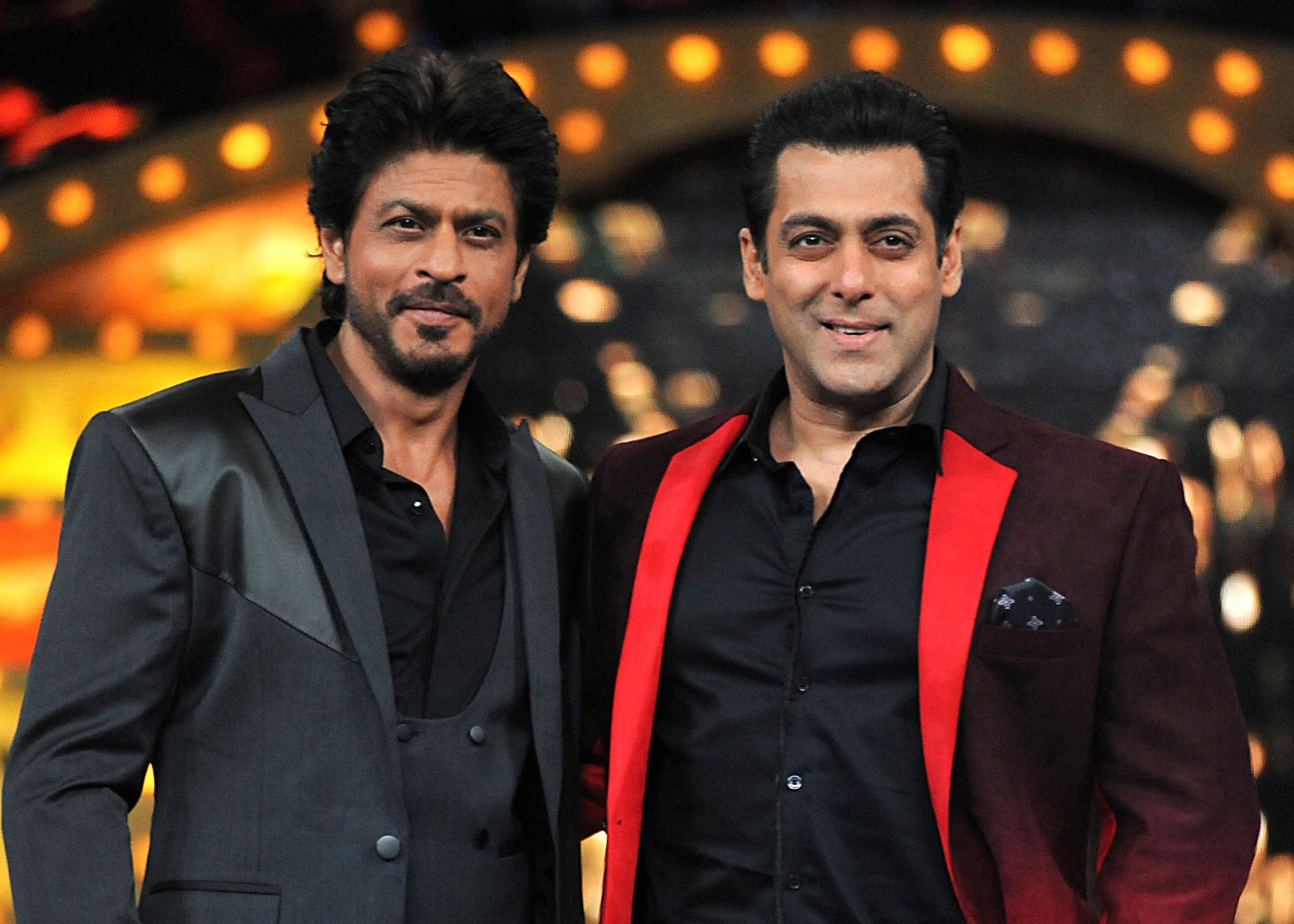 Shah Rukh Khan, Salman Khan (Photo by SUJIT JAISWAL/AFP via Getty Images)