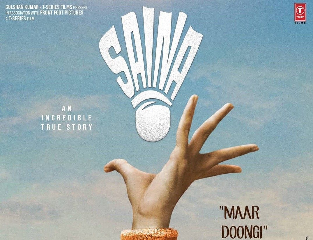 Saina poster (Photo from T-Series' Instagram)