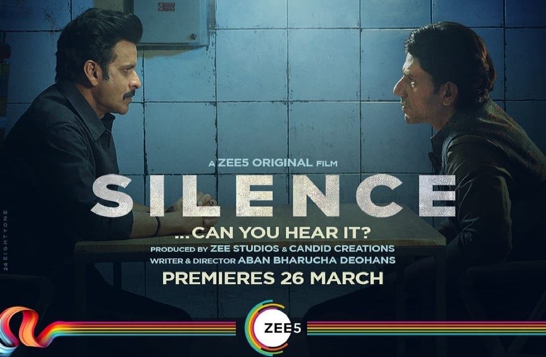 ZEE5 drops the trailer of Manoj Bajpayeestarrer Silence Can You Hear
