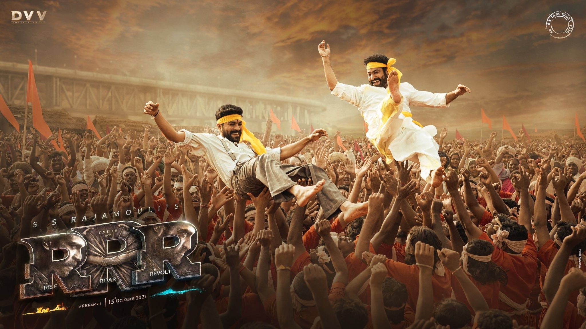 RRR poster (Photo from RRR's Twitter handle)