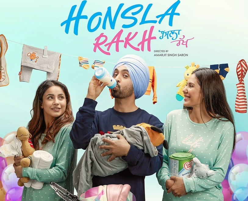 Honsla Rakh: Trailer of Diljit Dosanjh, Shehnaaz Gill and Sonam Bajwa's film to be out on 27th September - EasternEye
