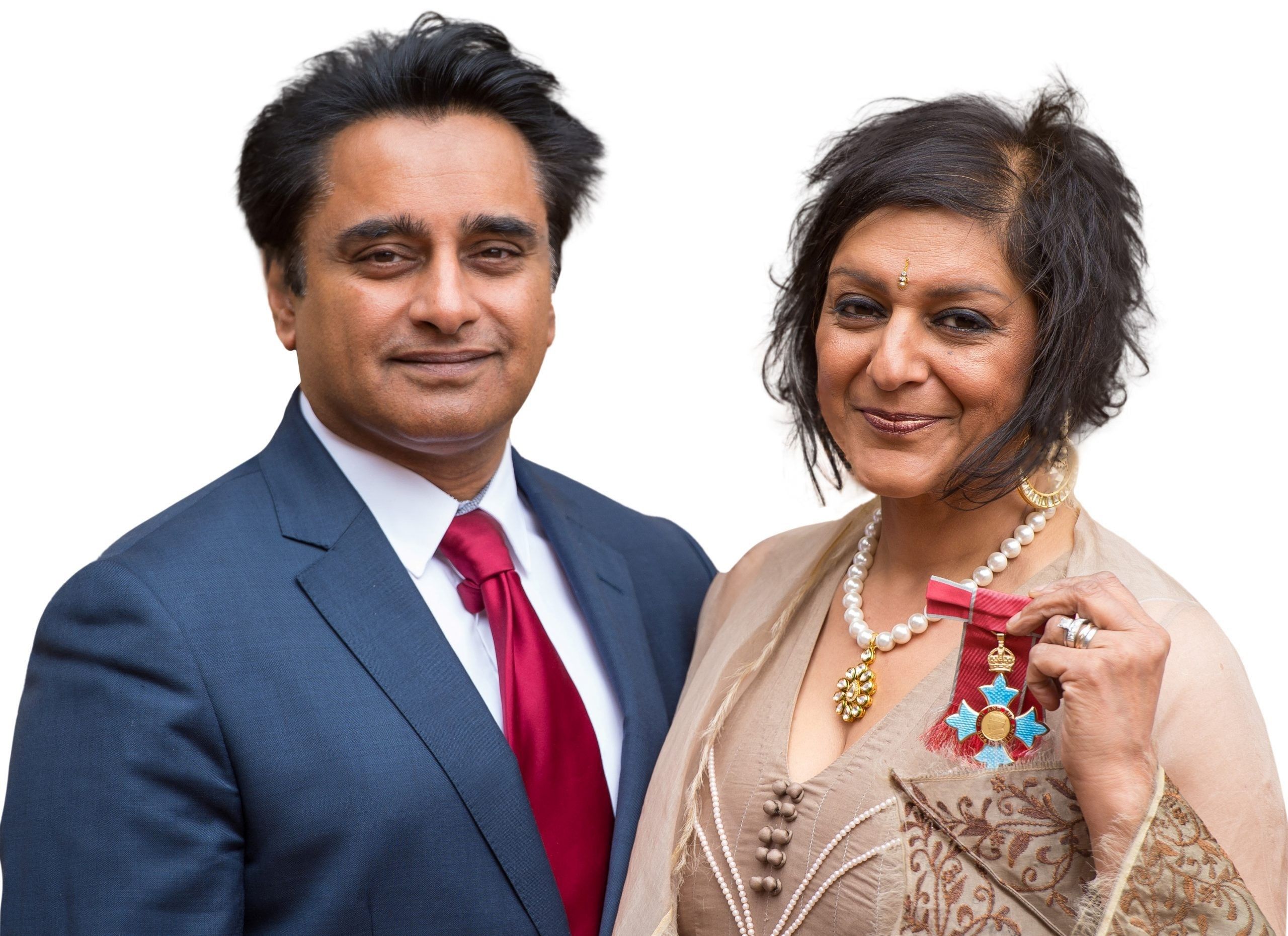Meera Syal and Sanjeev Bhaskar