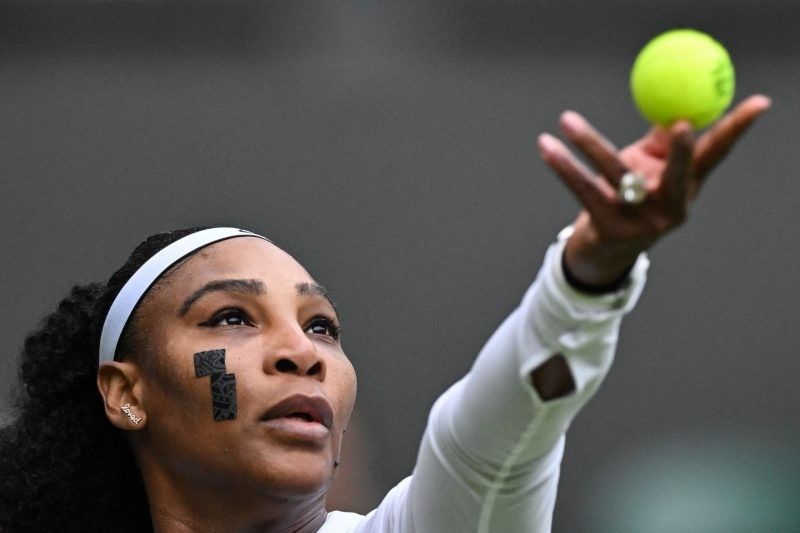 Explainer Why Serena Williams wore KT Tape on her face at Wimbledon