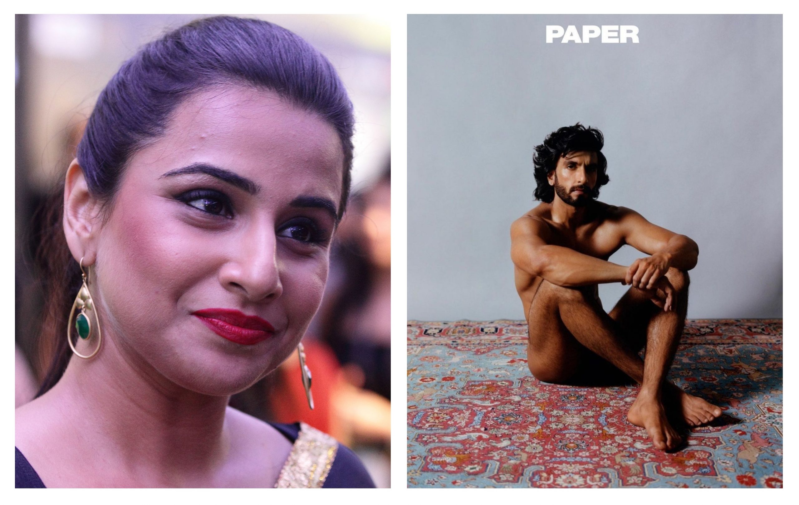 Let us also feast our eyes': Vidya Balan on Ranveer Singh's nude photoshoot  - EasternEye