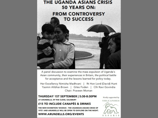 50 years of expansion of the Ugandan Asians by Idi Amin