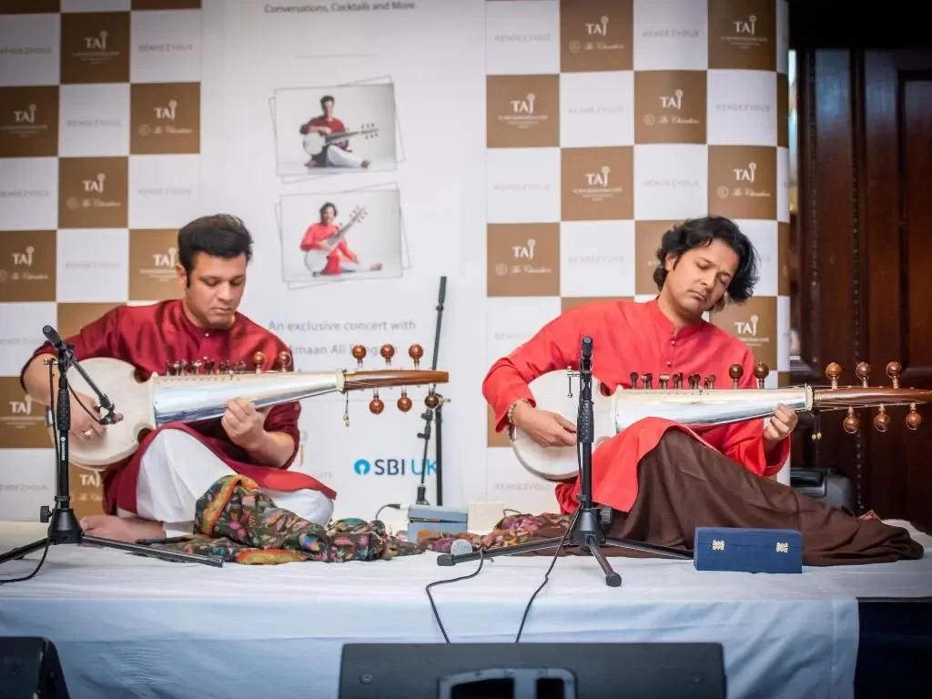 Indian Sarod maestro brothers Amaan Ali Bangash, Ayan Ali Bangash